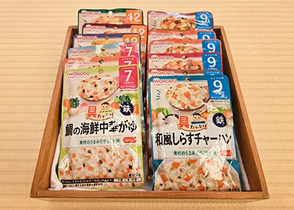 月齢に合わせた離乳食