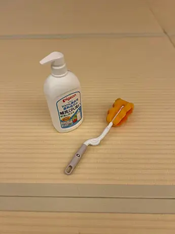 哺乳瓶洗浄セット