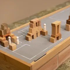 積み木コーナー