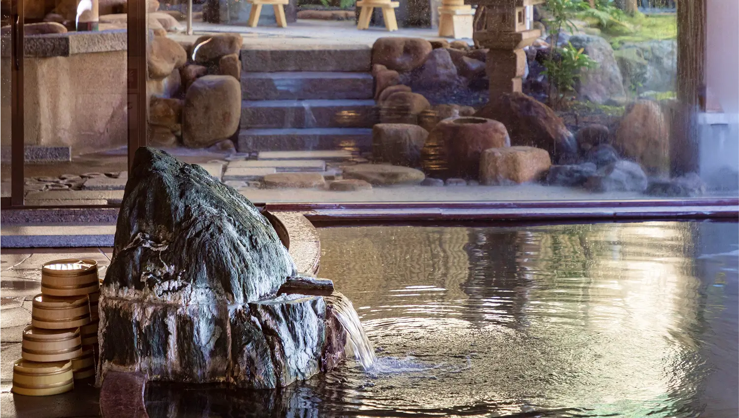 OQOQの温泉 女湯の内風呂