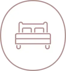 ベッドで寝たい